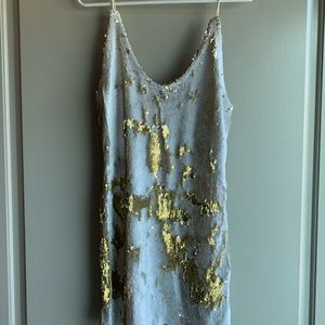 Free People Seeing Double Sequin Dress